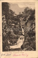 T2/T3 1911 Tátra, Magas Tátra, Vysoké Tatry; Miczkievicz Vízesés, Turistaság és Alpinizmus Kiadása / Waterfall - Unclassified