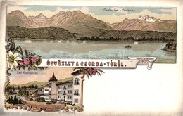 ** T2 Tátra, Tatry; Üdvözlet A Csorba-tóról! Csorbai Tó, Újtátrafüred / Strbské Pleso, Novy Smokovec / Lake, Spa. Art No - Unclassified