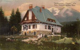 T2/T3 Tátralomnic, Tatranská Lomnica; Tulipán Villa. Tervezte Hübschl építész / Villa (EK) - Unclassified