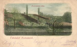 * T2/T3 1901 Tótsóvár, Sóvár, Solivar; Fa-úsztatási Telep. Divald / Log-rafting Yard  (EK) - Unclassified