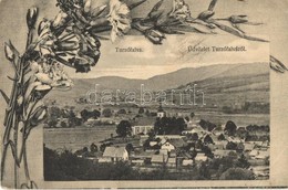 T3 1911 Turzófalva, Turzovka; Virágos Montázslap. Weichherz Dávid Kiadása / Floral Montage  (EK) - Unclassified