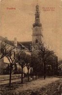 T2/T3 1908 Vágújhely, Neustadt An Der Waag, Nové Mesto Nad Váhom; Római Katolikus Templom. Steinmanu Jakab Kiadása 791.  - Unclassified