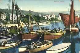 T2/T3 Abbazia, Hafen / Port With Ships  (EK) - Non Classés