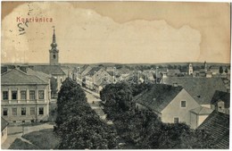 T3 Kapronca, Kopreinitz, Koprivnica; Látkép Templommal. W.L. Bp. 1535. / General View With Church  (fl) - Unclassified