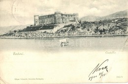 T3/T4 1900 Kraljevica, Portoré; Castello / Frangepán Kastély. Edgar Schmidt Kiadása / Kastel / Frankopan Castle (EB) - Non Classés