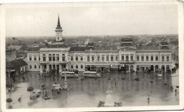 * T2 Óbecse, Községháza, Szent István Tér, Fodrász Terem, Bata, Janek Testvérek üzlete / Town Hall, Square, Hairdresser, - Non Classificati