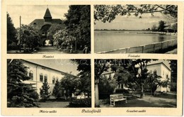 T2 Palicsfürd?, Palic; Kaszinó, Erzsébet és Mária Szálló, Tó / Casino, Hotels, Lake - Non Classificati