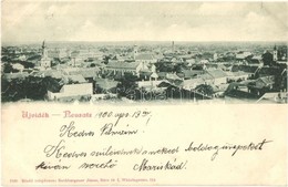 T3 1900 Újvidék, Neusatz, Novi Sad; Látkép. Kiadja Nachbargauer János / General View (kis Szakadás / Small Tear) - Non Classés