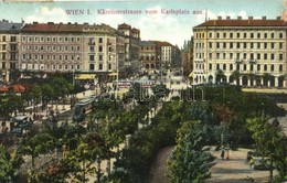 T2/T3 Vienna, Wien I. Kärntnerstrasse Vom Karlsplatz Aus / Street View, Tram (EK) - Non Classificati