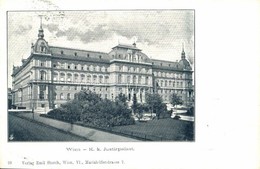 T2/T3 1900 Vienna, Wien I. Justizpalast / Palace Of Justice. Verlag Emil Storch 26. (EK) - Unclassified