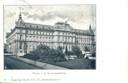 T2/T3 1900 Vienna, Wien I. Justizpalast / Palace Of Justice. Verlag Emil Storch 26. (EK) - Non Classés