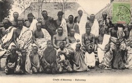 T2/T3 Abomey, Chefs / Chiefs' Group Picture, TCV Card (EK) - Non Classés