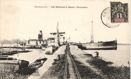 * T1/T2 Porto-Novo, Portonovo; Un Bateau A Quai / Boats, Quay - Non Classificati