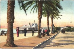 T2 Nice, Palais De La Jetée Entre Les Palmiers / Palace Promenade With Palm Trees - Non Classés