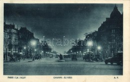 T2 Paris, Champs-Élysées, La Nuit / Night View - Zonder Classificatie