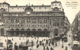 T2/T3 Paris, Gare Saint-Lazare, Cour Du Havre / Railway Station, Street View (EK) - Non Classificati