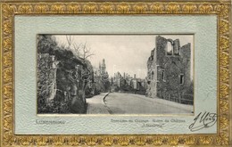 T2/T3 Luxembourg, Descente De Clausen / Ruine Du Chateau Lützelburg / Castle Ruins. Art Nouveau (EK) - Unclassified