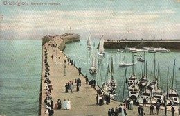 T2 Bridlington, Entrance To Harbour - Non Classés