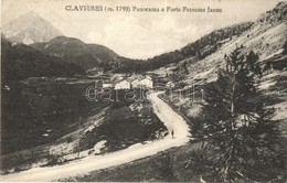 T2 Claviere, Panorama, Fronte Francese / Italian-French Border - Zonder Classificatie