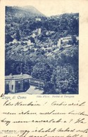 T2 1900 Lago Di Como, Villa D'Este, Fortini Di Taragosa. Dr. Trenkler Co. 4735 / Villa, Fort, Castle - Zonder Classificatie