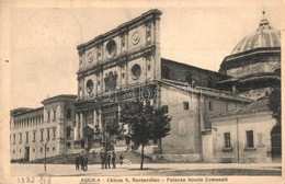 T2/T3 L'Aquila, Chiesa S. Bernardino, Palazzo Scuole Comunali / Church, School Palace  (EK) - Non Classificati