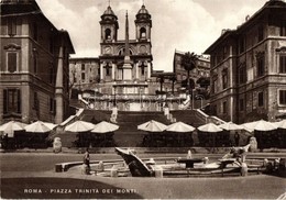 T2/T3 Rome, Roma; Piazza Trinita Dei Monti / Square (EK) - Unclassified