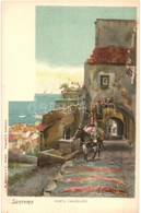 ** T2 Sanremo, Porta Candelieri / Domed Sidewalk, Litho S: R. Guidorizzi - Unclassified