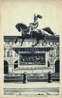 T2/T3 Torino, Turin; Monumento A Emanuele Filiberto / Statue - Unclassified