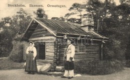 T2/T3 Stockholm, Skansen, Orsastugan / Cabin, Traditional Wear (EK) - Unclassified