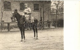 ** T1/T2 Osztrák-magyar Lovas Katona / WWI Austro-Hungarian K.u.K. Cavalryman, Photo - Zonder Classificatie