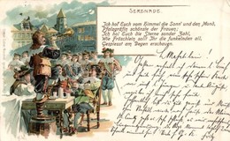 T2/T3 1900 Serenade. Ottmar Zieher Litho S: H.W. (EK) - Non Classificati