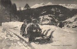 T2/T3 Plaisir D'hiver. Course De Bobsleigh. R. F. B. 2834. / Winterfreuden. Bobsleighfahrt / Winter Sport, Bobsleigh, Sl - Zonder Classificatie