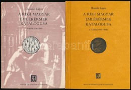 Huszár Lajos: A Régi Magyar Emlékérmek Katalógusa - I. Történeti érmek - V. Újkor (1740-1849) + VI. Erdély (1540-1848).  - Unclassified