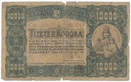 1923. 10.000K 'Orell Füssli Zürich' T:III- 
Adamo K42/1 - Non Classés