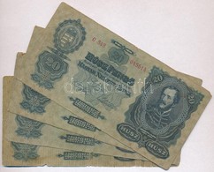 1930. 20P (4x) T:III- - Zonder Classificatie