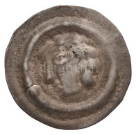 1180-1240. Bracteata Ag 'III. Béla - IV. Béla' (0,33g) T:2 Enyhén Hajlott 
Hungary 1180-1240. Bracteata Ag 'Bela III/IV' - Non Classés