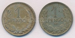 1939. 1P Ag (2x) T:1-,2 Patina - Unclassified