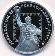Fritz Mihály (1947- )  DN 'Forradalom és Szabadságharc 1848-49 / Magyarország Történelme' Ag Emlékérem (15g/0.500/34mm)  - Zonder Classificatie