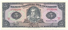 Ecuador 1988. 5S T:II
Ecuador 1988. 5 Sucres C:XF - Unclassified