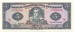 Ecuador 1988. 5S T:II
Ecuador 1988. 5 Sucres C:XF - Non Classés