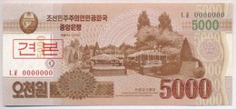 Észak-Korea 2013. 5000W 'MINTA' T:I
North Korea 2013. 5000 Won 'SPECIMEN' C:UNC - Unclassified