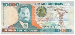 Mozambik 1991. 10.000M T:II,II-
Mozambique 1991. 10.000 Meticais C:XF,VF - Non Classés