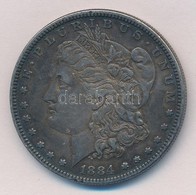 Amerikai Egyesült Államok 1884. 1$ Ag 'Morgan' T:2 Ph., Patina
USA 1884. 1 Dollar Ag 'Morgan' C:XF Edge Error, Patina - Non Classés