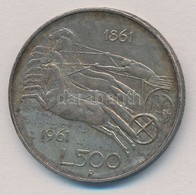 Olaszország 1961. 500L Ag 'Olasz Egység Századfordulója' T:2 Patina
Italy 1961. 500 Lire Ag 'Italian Unification Centenn - Unclassified