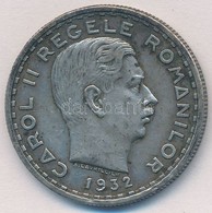 Románia 1932. 100L Ag 'II. Károly' T:2
Romania 1932. 100 Lei Ag 'Carol II' C:XF - Unclassified