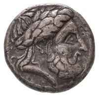 Kelták / Duna Régió Kr. E. ~II. Század Ag Tetradrachma Audoleon Típus (12,6g) T:2,2- / 
Celtic Tribes / Danube Region 2n - Non Classés