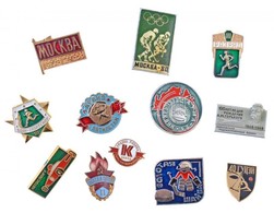 Szovjetunió 12db-os Vegyes Jelvény Tétel T:2,2-
Soviet Union 12pcs Of Various Badges C:XF,VF - Ohne Zuordnung