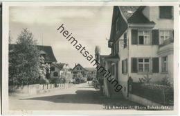 Amriswil - Obere Bahnhofstrasse - Restaurant - Foto-AK - Verlag E. G. Wehrlin Bischofszell - Bischofszell