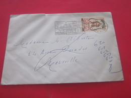 Timbre Europa Monaco 1960-1969  Lettre & Document - Brieven En Documenten