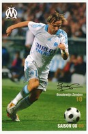 Fiche - Olympique De Marseille OM  - Boudewijn ZENDEN - Saison 2008/09 - Deportes